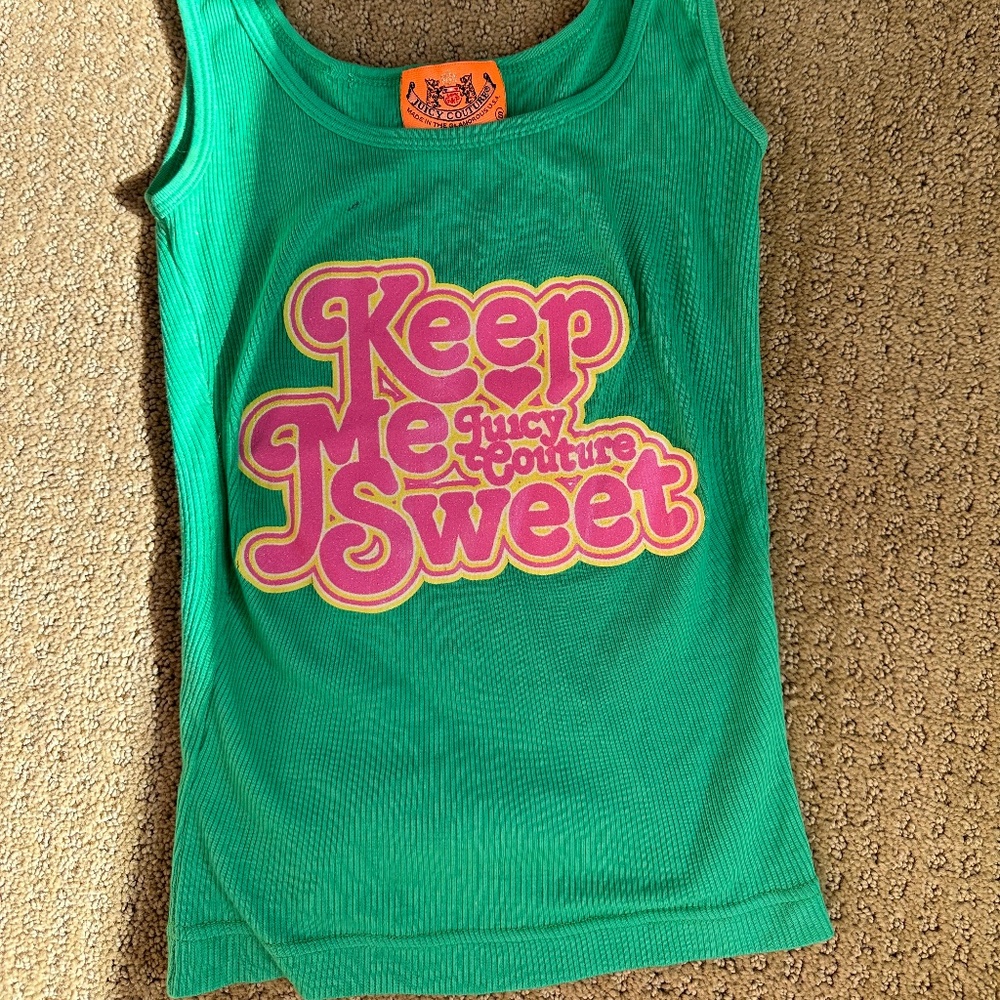 Vintage Juicy Couture Tank Top Circa 2006